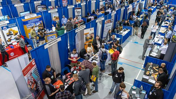 Employers heavily recruit Penn College students at Spring Career Fair